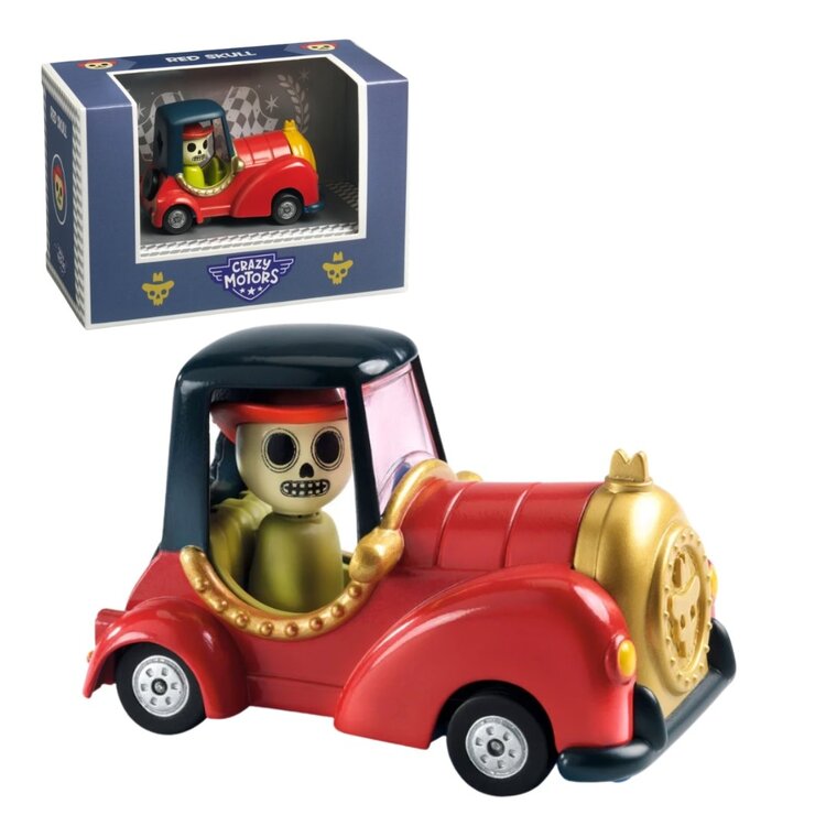 DJECO Crazy Cars | Red Skully
