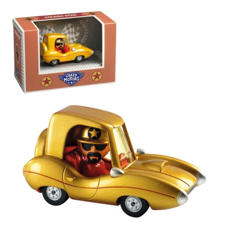 DJECO Crazy Cars | Golden Star