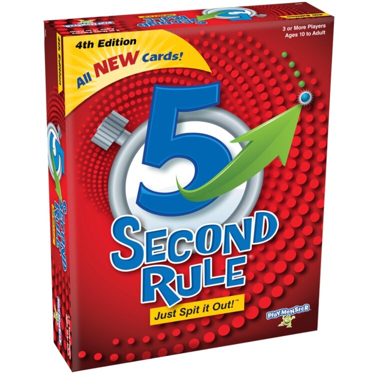 PlayMonster 5 Second Rule 4th Edition