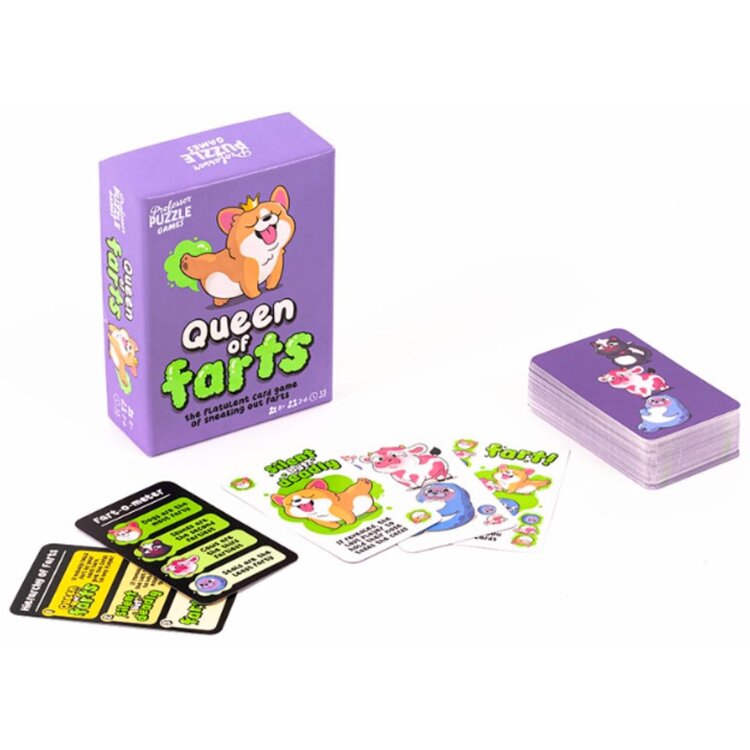Professor Puzzle Queen of Farts Game