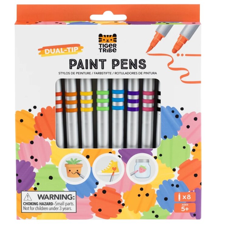 Tiger Tribe Dual-Tip Paint Pens