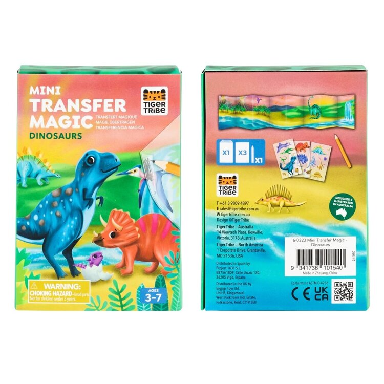 Tiger Tribe Mini Transfer Magic | Dinosaurs