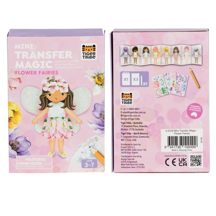 Tiger Tribe Mini Transfer Magic | Flower Fairies