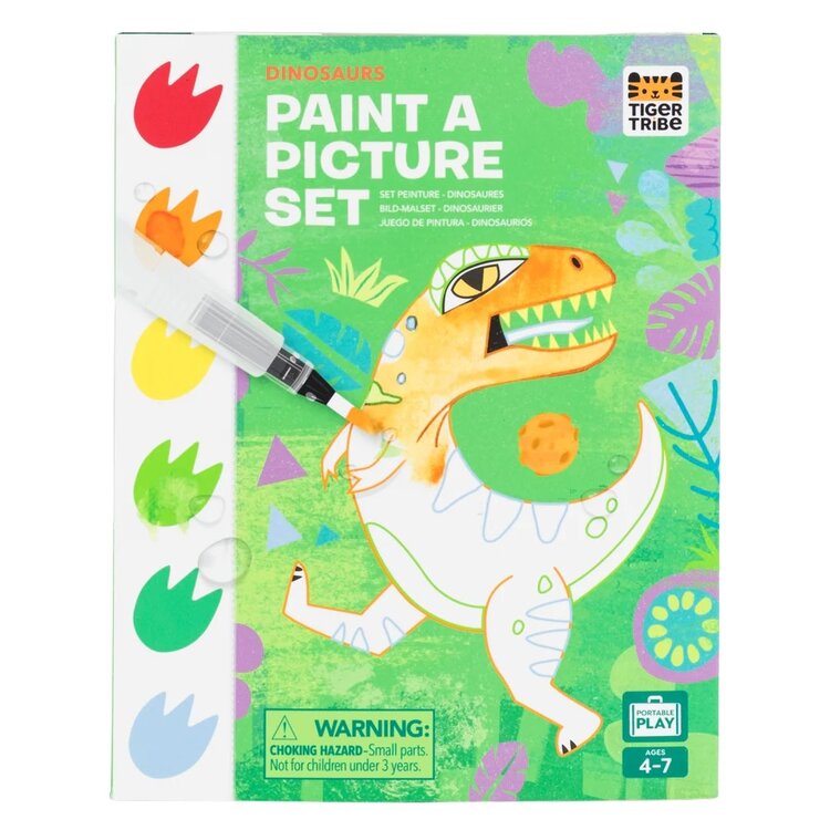 Tiger Tribe Paint a Picture | Dinosaurs