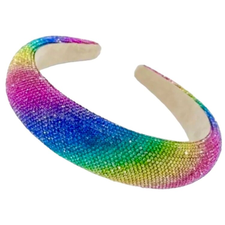 Mavi Bandz Rainbow Crystal Headband