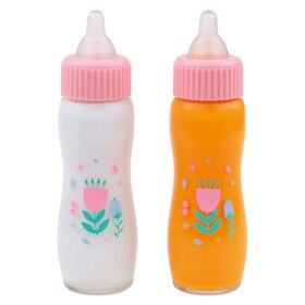 JC Toys Magic Baby Bottles | Milk & Juice