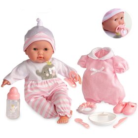 JC Toys Berenguer Boutique Doll  | 15" Pink