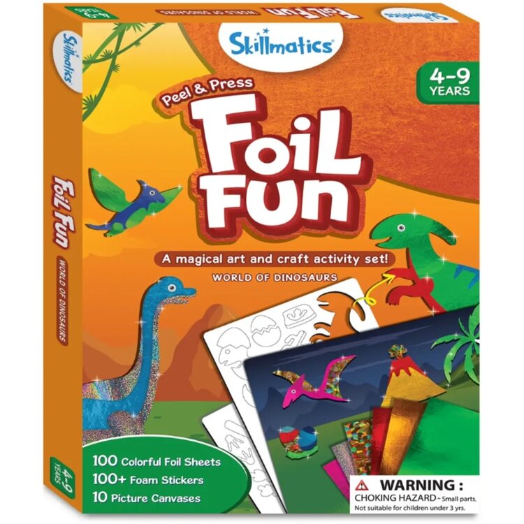 Skillmatics Foil Fun | World of Dinosaurs