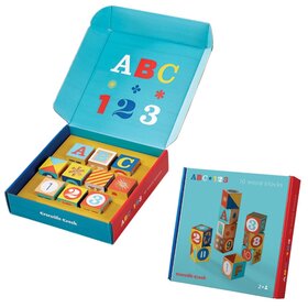 Crocodile Creek ABC/123 Wood Blocks