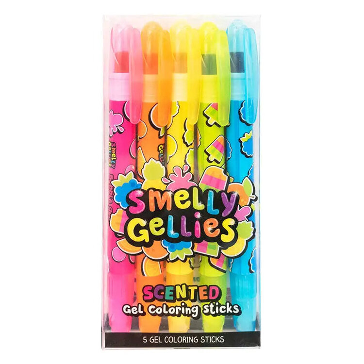 Scentco Smelly Gellies | Gel Crayons (5 pk)