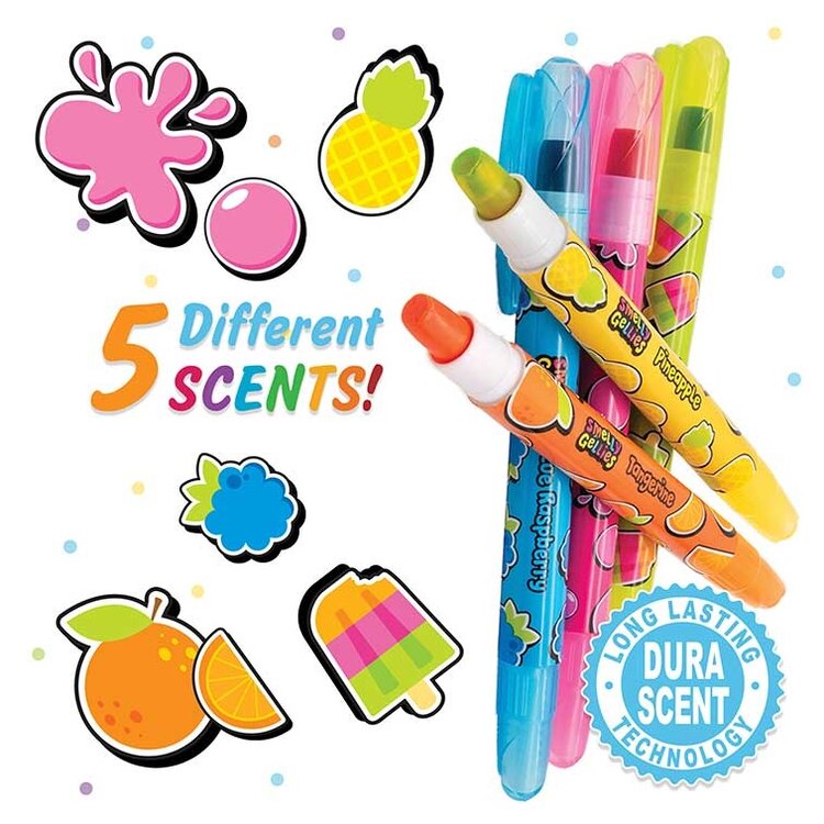 Scentco Smelly Gellies | Gel Crayons (5 pk)