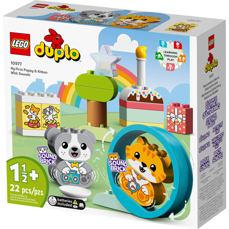 LEGO Duplo | My First Puppy & Kitten w/Sounds