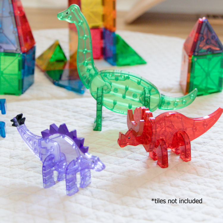Magna-Tiles Dinos 5-Piece Set