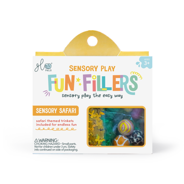 Glo Pals Sensory Jar Filler Pack | Safari