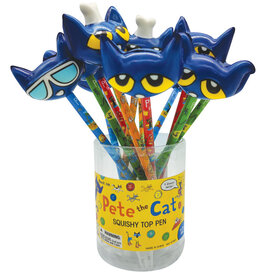 Geddes Pete the Cat Squishy Top Pen