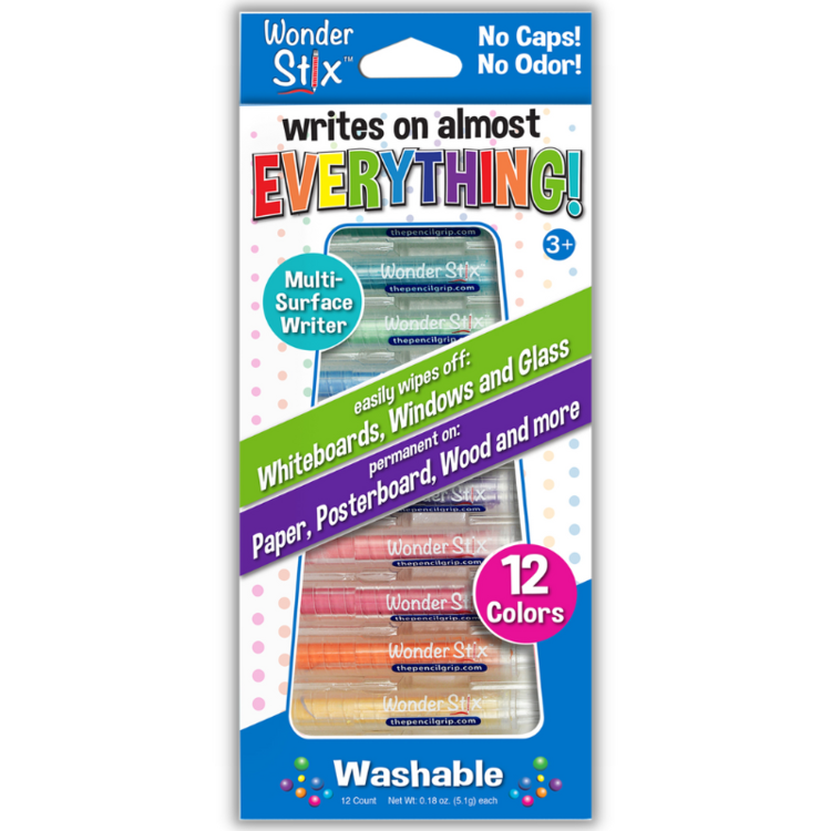 Pencil Grip Wonder Stix | 12 Pk