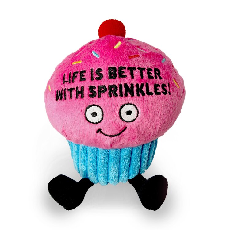 Punchkins Plush Cupcake | Life Is Better With Sprinkles