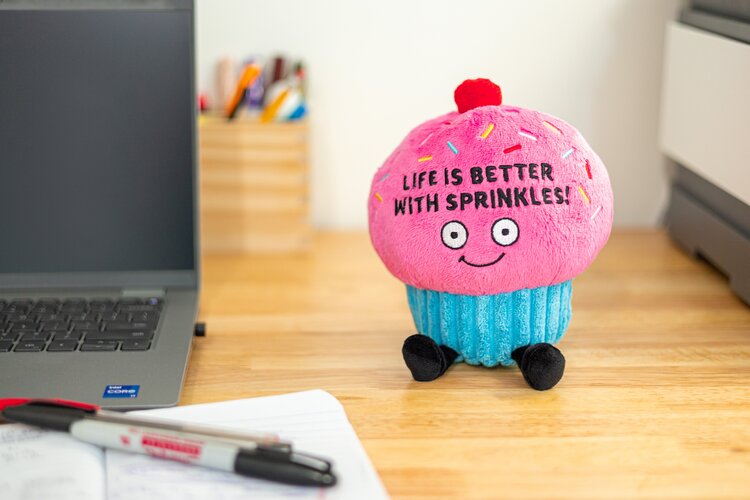 Punchkins Plush Cupcake | Life Is Better With Sprinkles