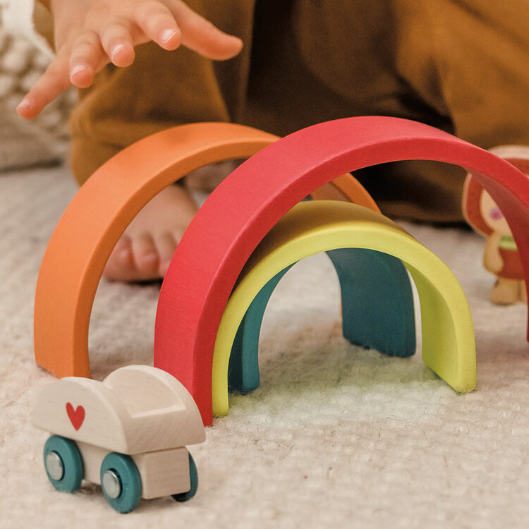 Bababoo Enchanted Rainbow Roleplay Stacking Toy