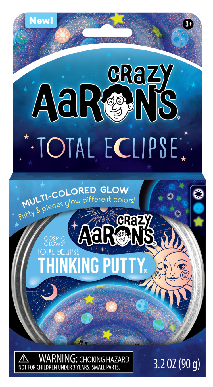 Crazy Aaron's Thinking Putty 4" Thinking Putty | Total Eclipse