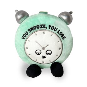 Punchkins Plush Clock | You Snooze, You Lose