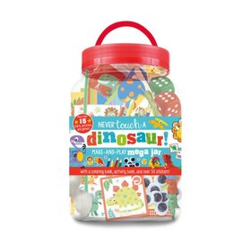 Make Believe Ideas Never Touch A Dinosaur Make-And-Play Mega Jar