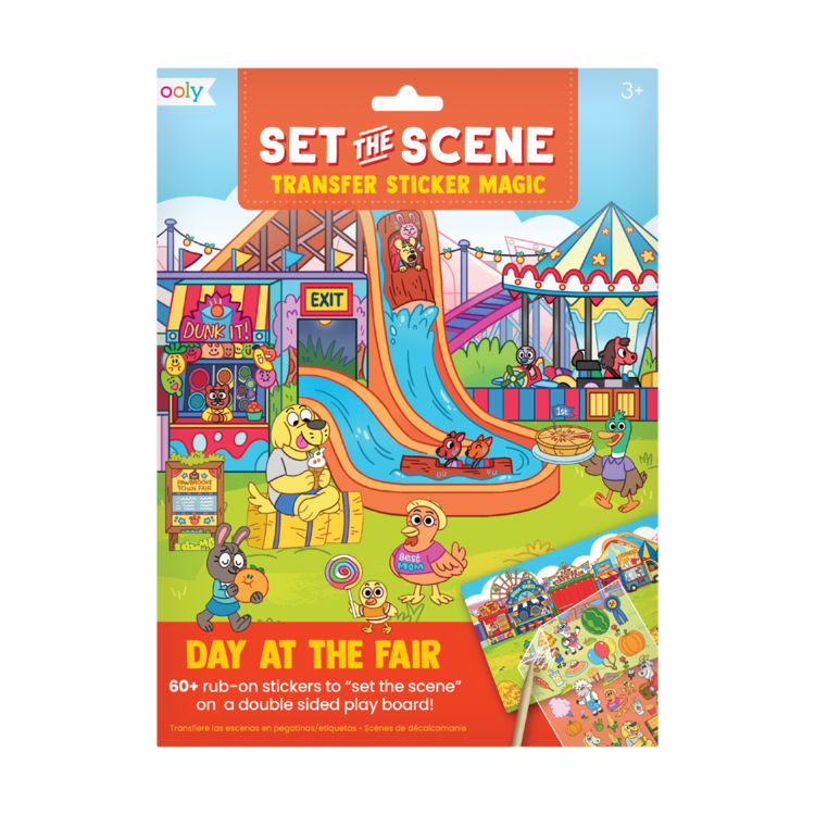 OOLY Transfer Sticker Magic | Day at the Fair