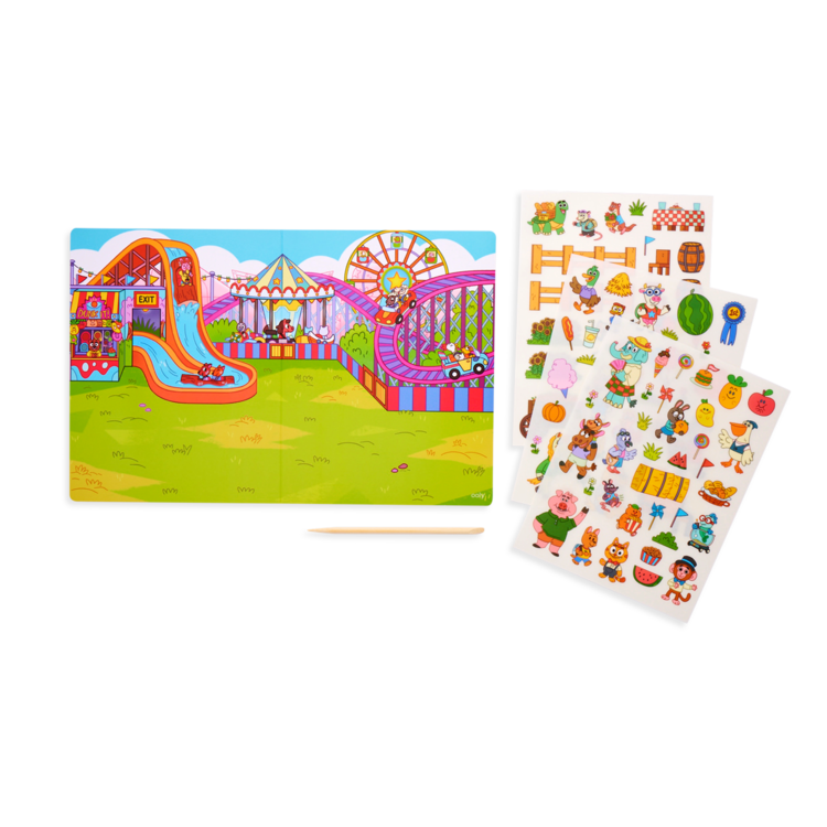 OOLY Transfer Sticker Magic | Day at the Fair