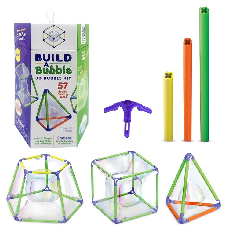 South Beach Bubbles Build-A-Bubble Montessori 3D Bubble Kit