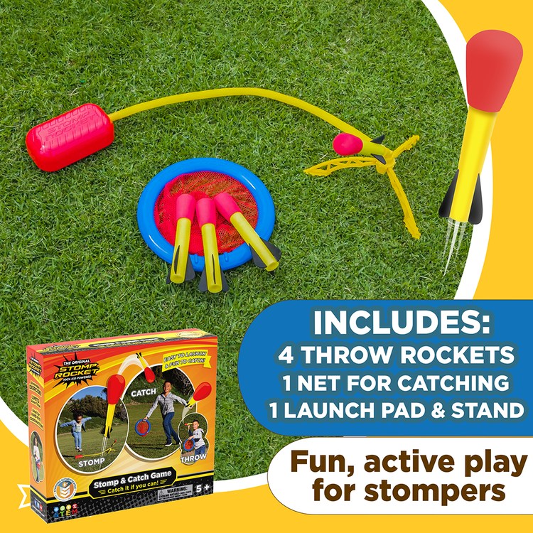 Stomp Rocket Stomp and Catch