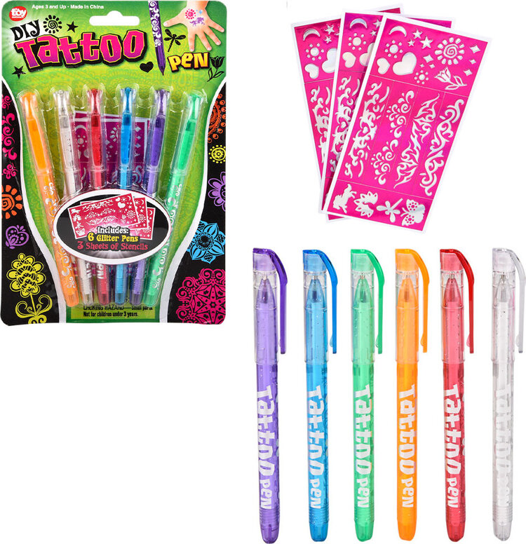 Toy Network Tattoo Pen 6"