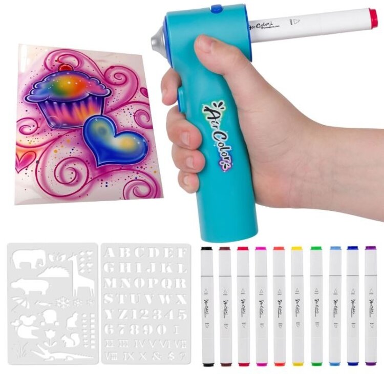 Pencil Grip AirColor AirBrush Kit