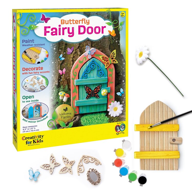 Creativity for Kids Butterfly Fairy Door