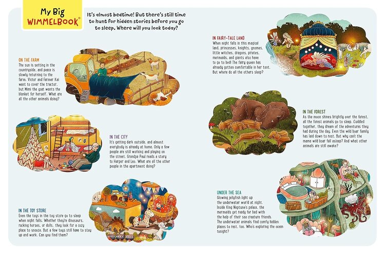 Workman Publishing My Big Wimmelbook | Good Night