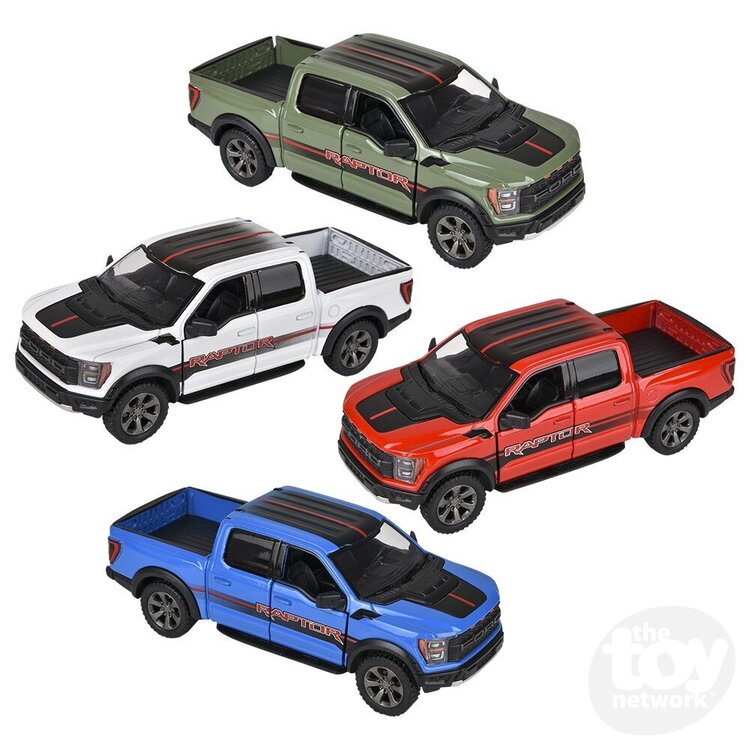 Toy Network 5" Diecast 2022 Pull Back Ford F-150 Raptor