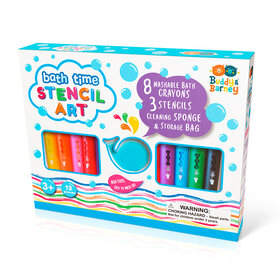 Buddy & Barney BathTime Stencil Art Set