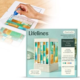 Lifelines FlowCrafts | Decorative Tile Lamp