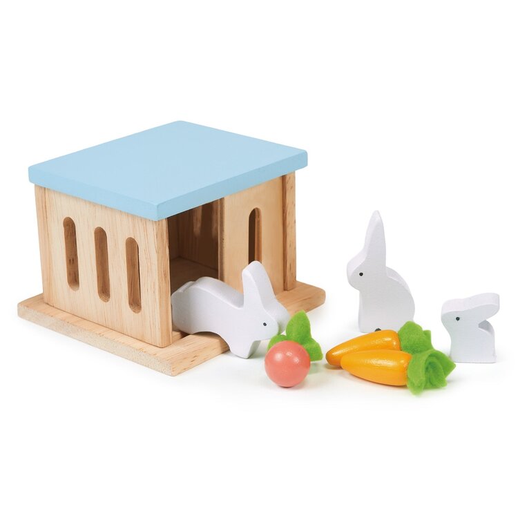 Mentari Rabbit Hutch Pet Set