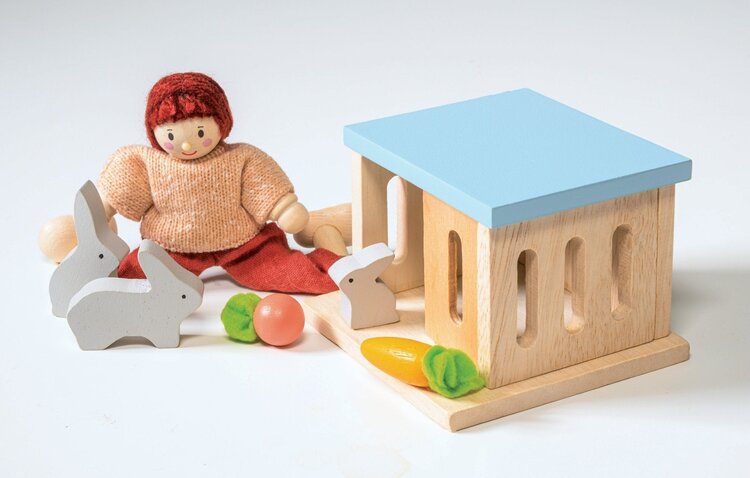 Mentari Rabbit Hutch Pet Set