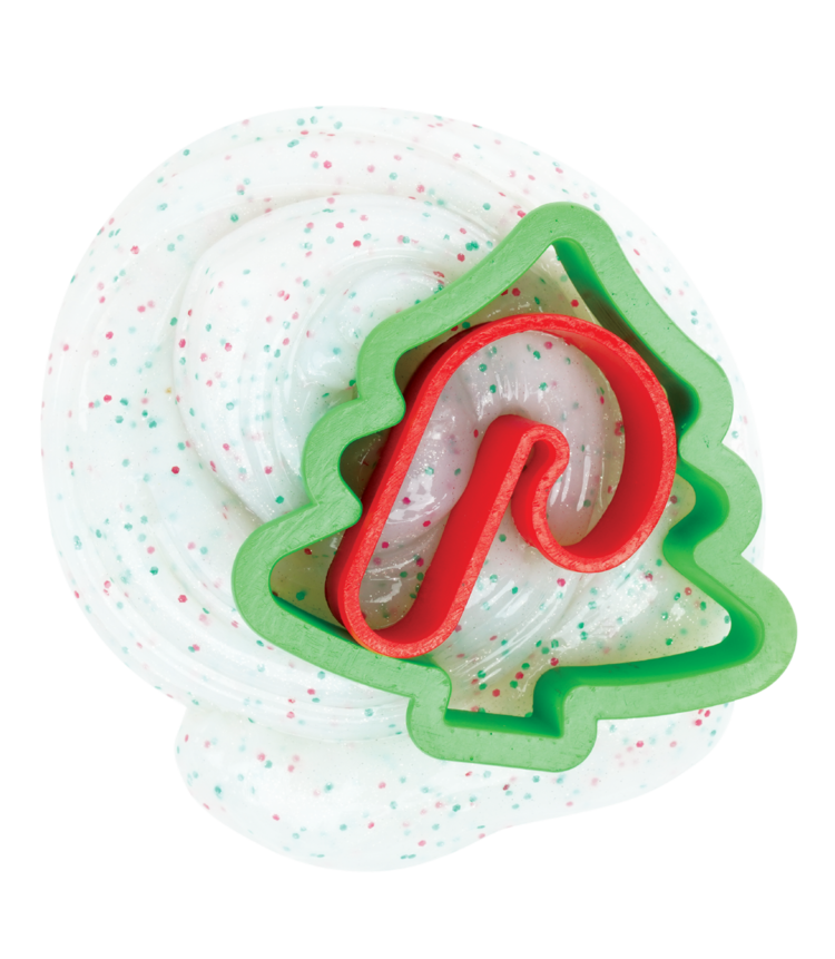 Crazy Aaron's Thinking Putty 4" Thinking Putty Holiday | Cookie Cutter