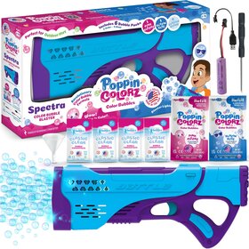 South Beach Bubbles PoppinColorz Spectra | Rechargeable Bubble Blaster