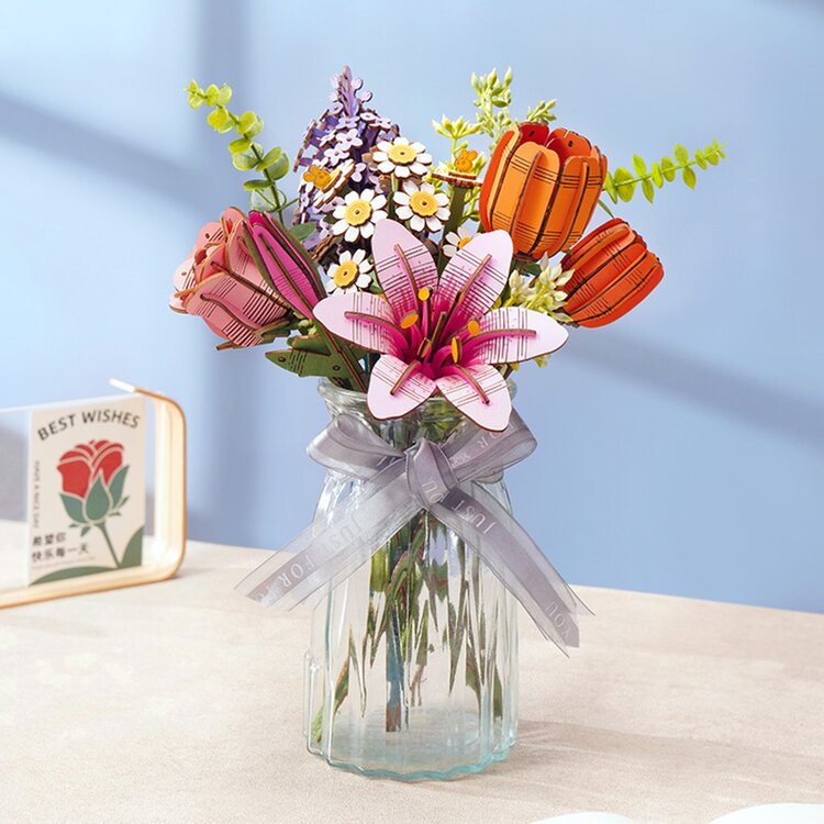 Hands Craft Pink LIly