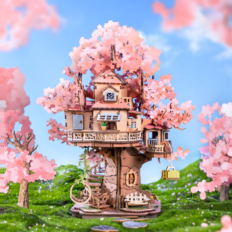Hands Craft Sakura Tree House