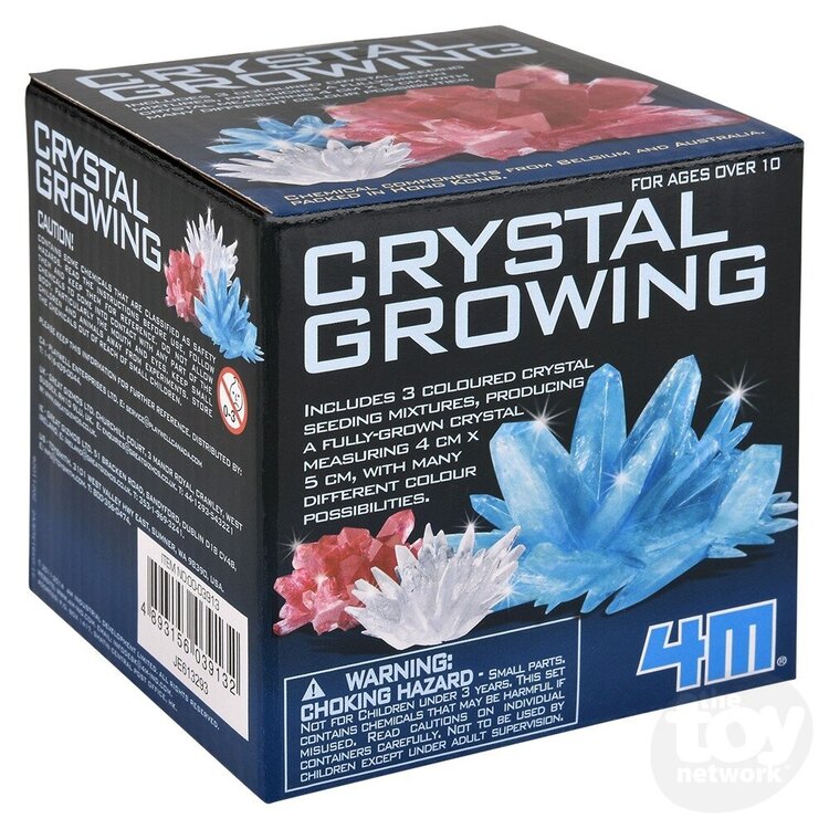 Toy Network Crystal Growing