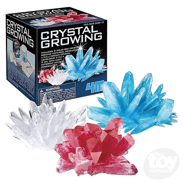 Toy Network Crystal Growing