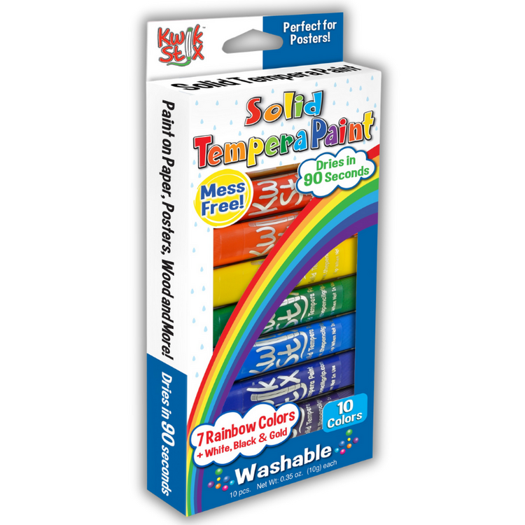 Pencil Grip Kwik Stix Rainbow Colors | 10 Pk