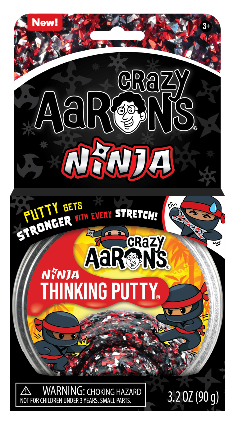 Crazy Aaron's Thinking Putty 4" Thinking Putty |Ninja