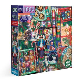 eeBoo Christmas Decorations Square | 1000 pc