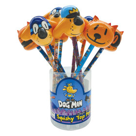 Geddes Dog Man Squishy Top Pen