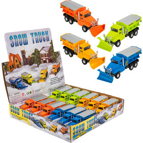 Toy Network 6.5" Die Cast Snow Plow